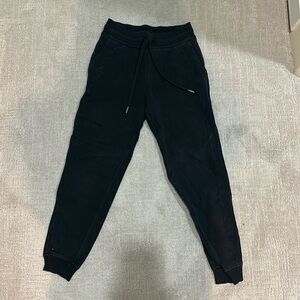 Black Lululemon sweatpants